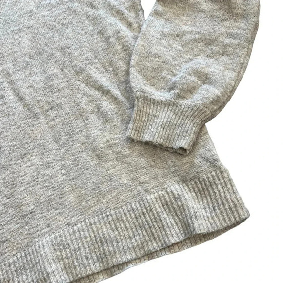 Marled Reunited Clothing Beige Turtleneck Sweater M - Picture 2 of 4